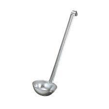 ONE PIECE LADLE 8OZ, 12 1/4" HANDLE STAINLESS